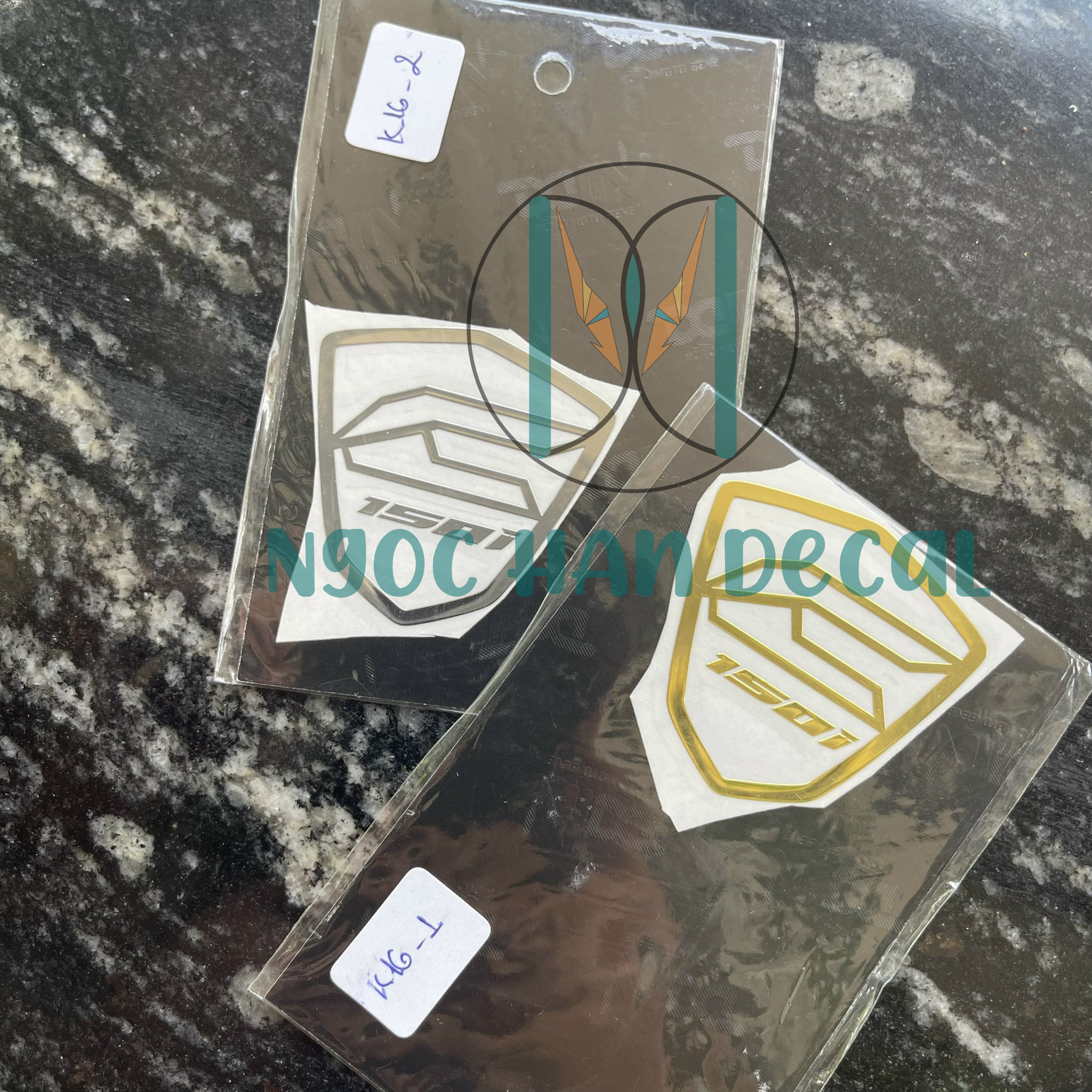 Tem Nổi Logo Số 150i Siêu Đẹp