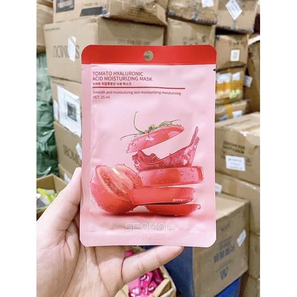 Mặt Nạ Trái Cây SEOMOU combo 50 miếng (Hàng Cao Cấp)