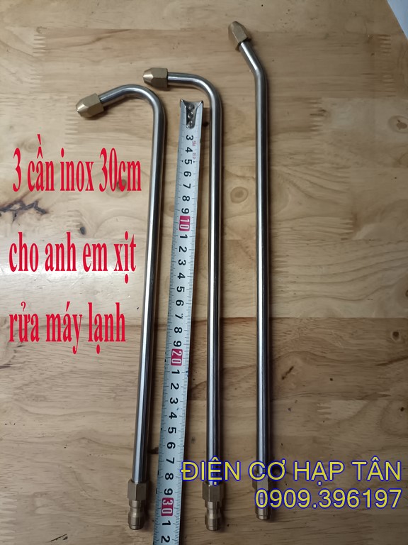 Cần béc xịt rửa xe dài 30cm , vệ sinh máy lạnh , máy giặt 45_ 90_ 120 độ