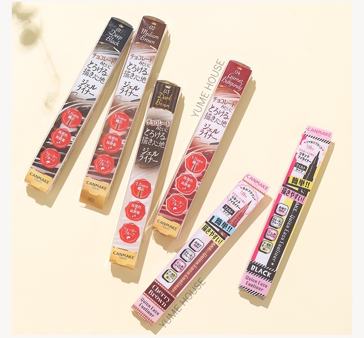(ĐỦ MÀU) Chì kẻ mắt Canmake Creamy Touch Liner
