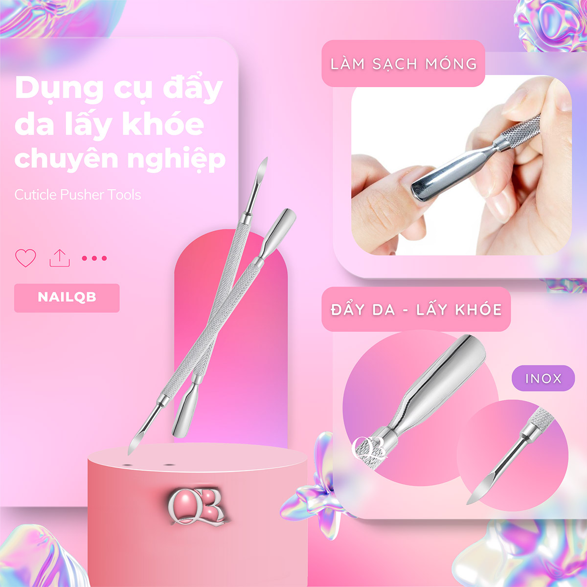 Cây sủi da (cây đẩy da) 506 nhỏ cây đẩy da chết 2 đầu