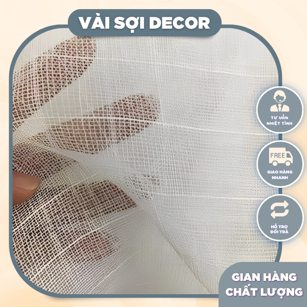 Vải xô màn trắng, gạc y tế, vải mùng