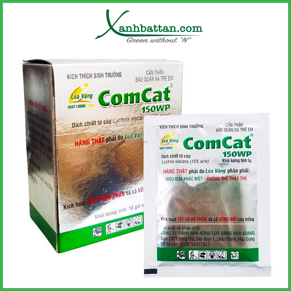 Phân Bón Lá Kích Thích Sinh Trưởng Comcat 150WP Gói 5 Gram