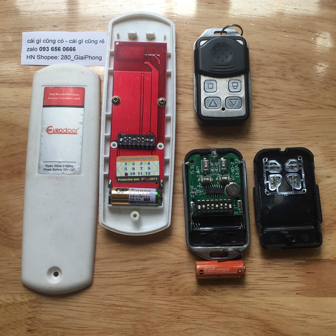PIN 23A, 27A 12V Alkaline remote cửa cuốn, thay thế chuông không dây, báo động