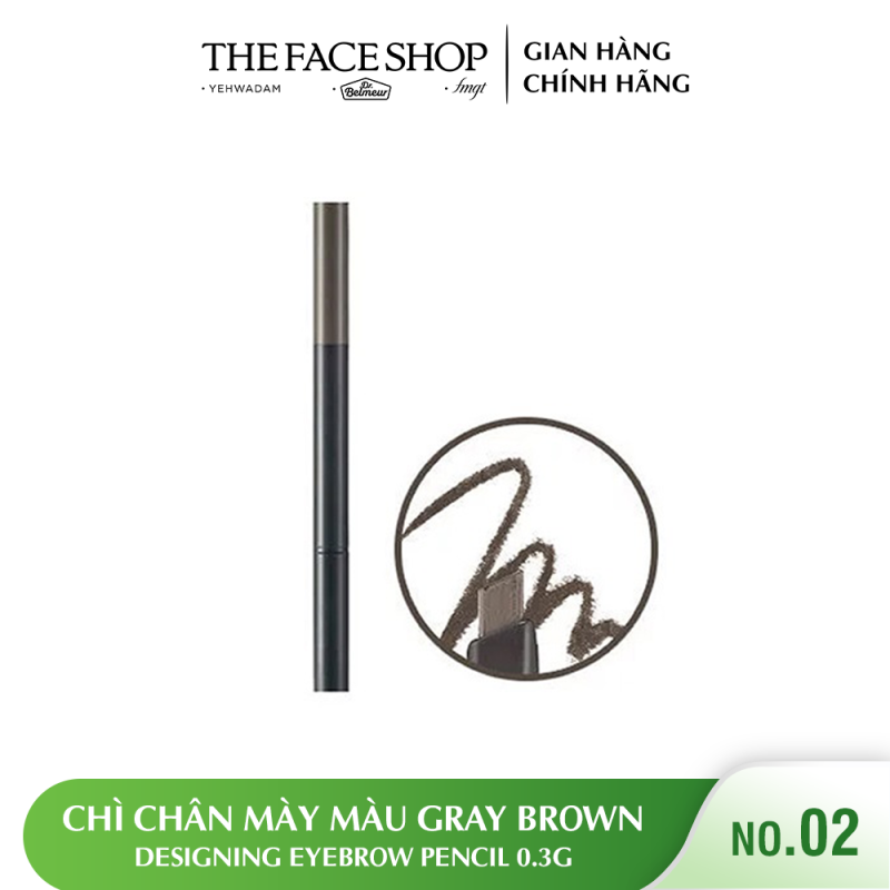 Chì Chân Mày TheFaceShop Designing Eyebrow Pencil nhập khẩu
