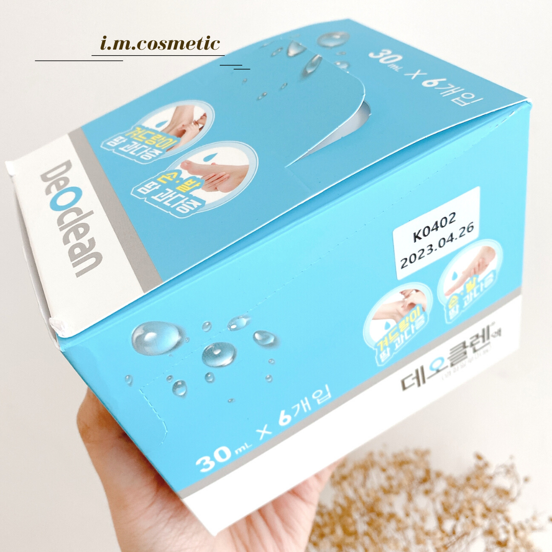 Lăn nách khử mùi hoàn hảo Deoclean- Deodorant Roll on 30ml (Mẫu mới)
