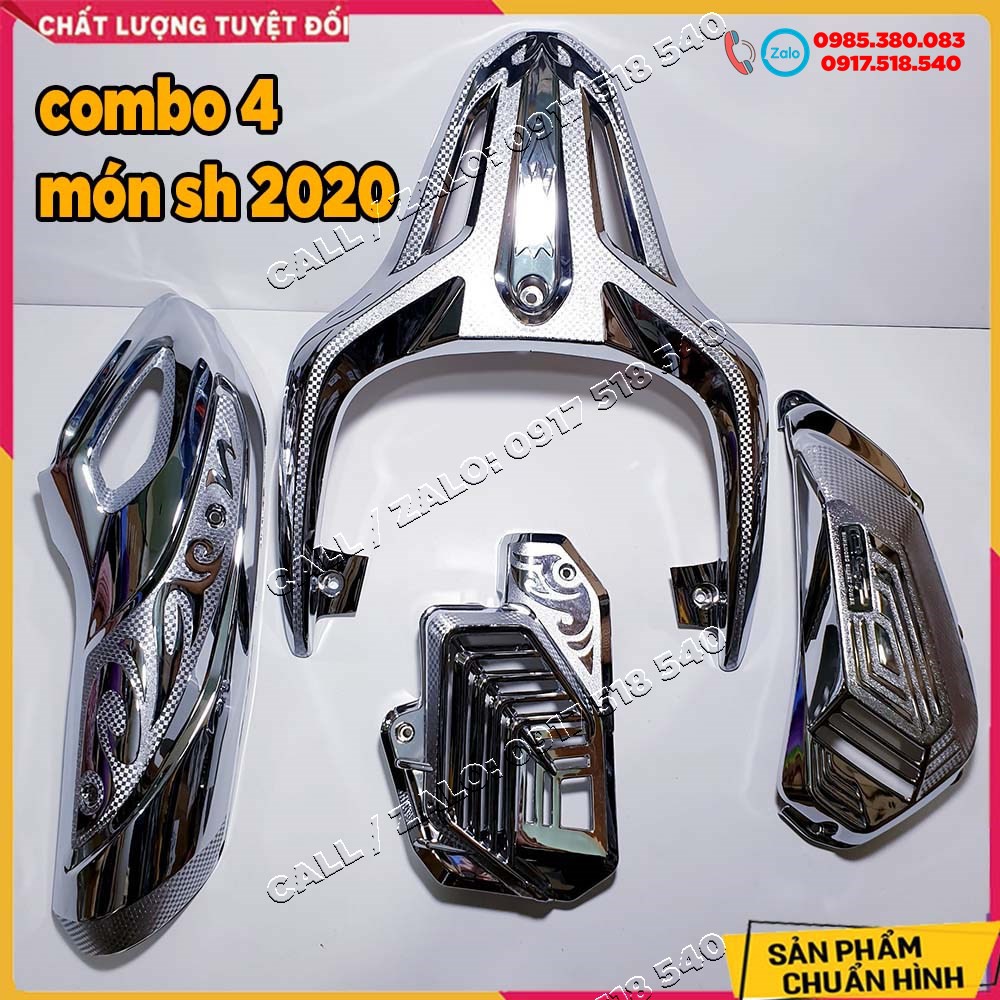Bộ ốp xi crom gắn sh 2020 - 2021 hàng artistar