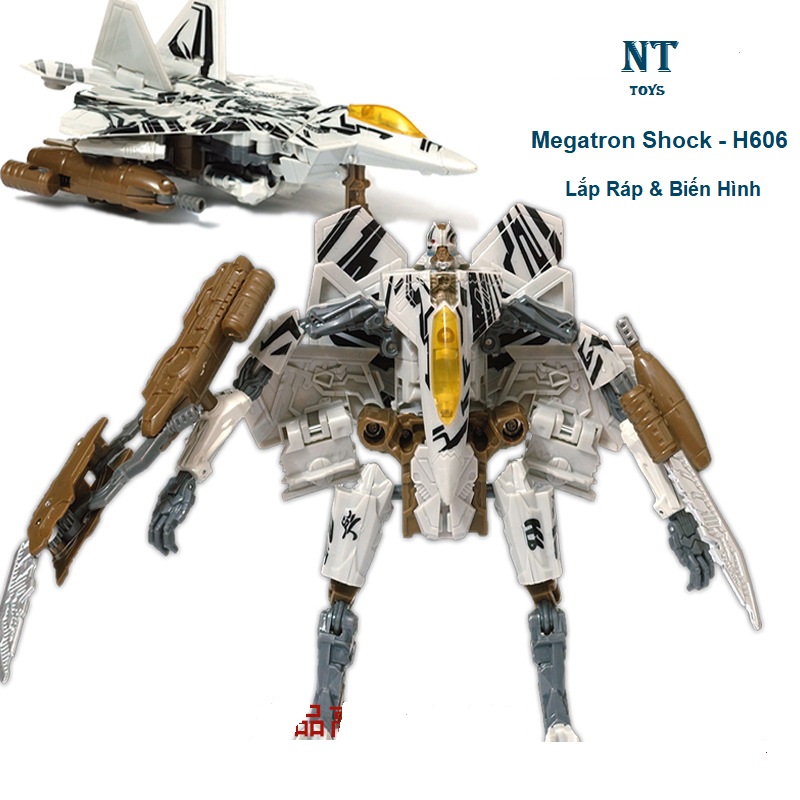 Mô hình Robot biến hình Megatron Shock in Transformer