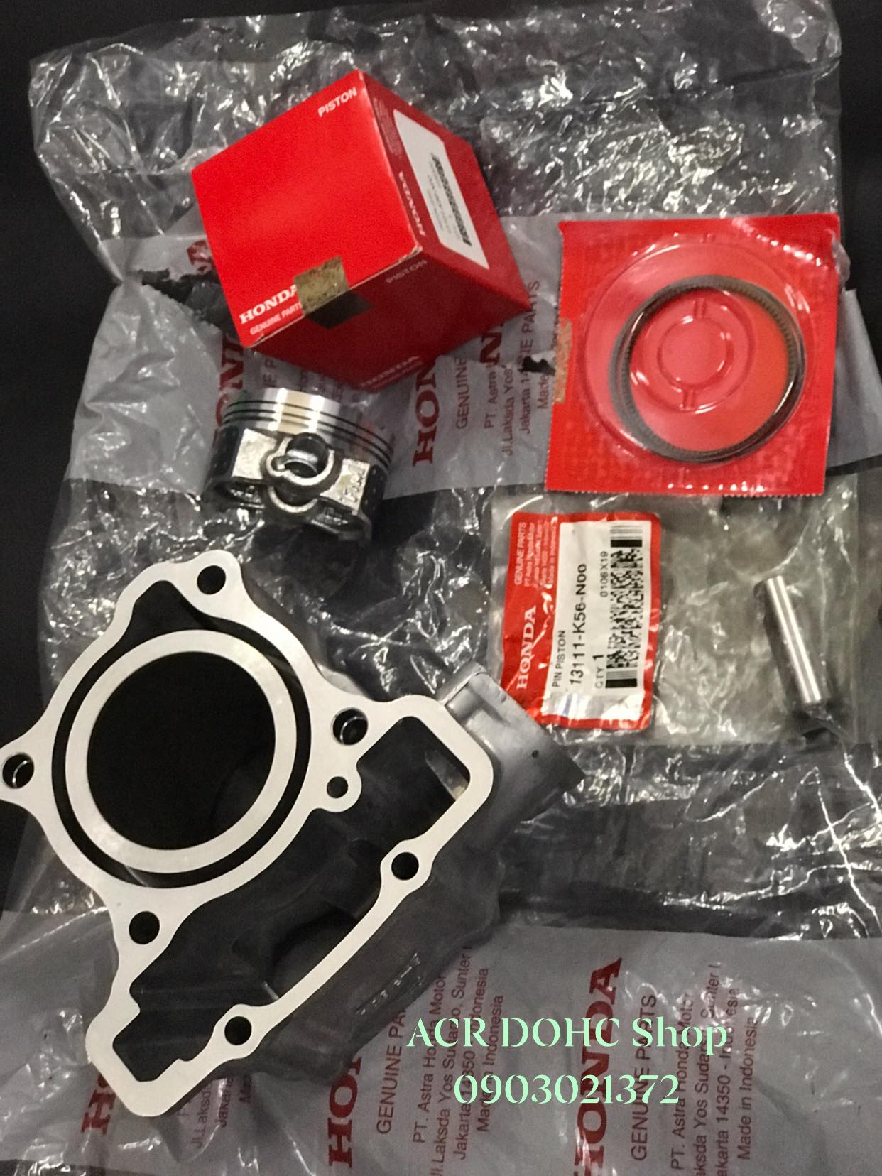[HCM]Full lòng Piston bạc ắc Sonic 150 Winner 150
