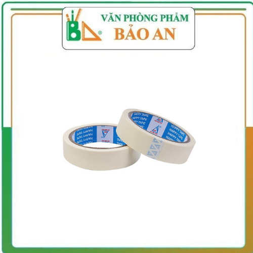 Băng dính giấy 2cm dày 14m mua 10 tặng 1