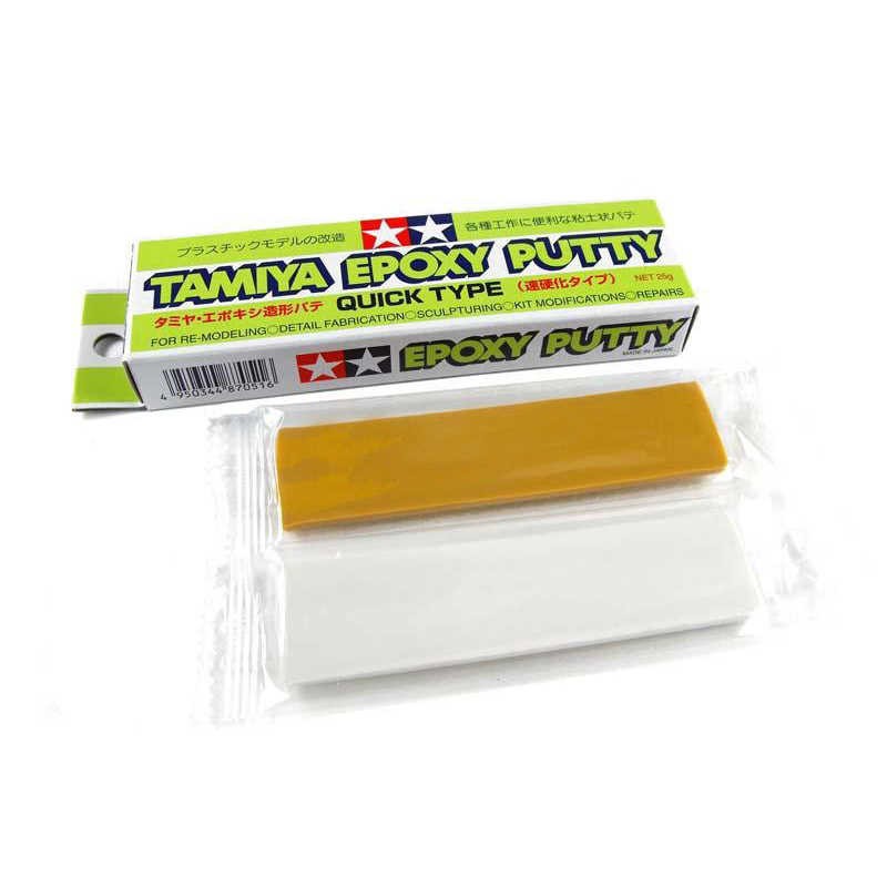 [Hoàn Tiền 10%]Thanh Tamiya Epoxy Putty (khô nhanh) 87051 - Dụng cụ mô hình
