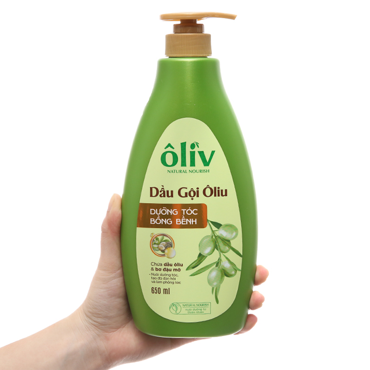 Dầu gội Ôliv Dưỡng Tóc bồng Bềnh 650ml
