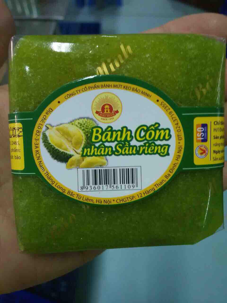 Bánh cốm sầu riêng loại to ( combo 10 cái)