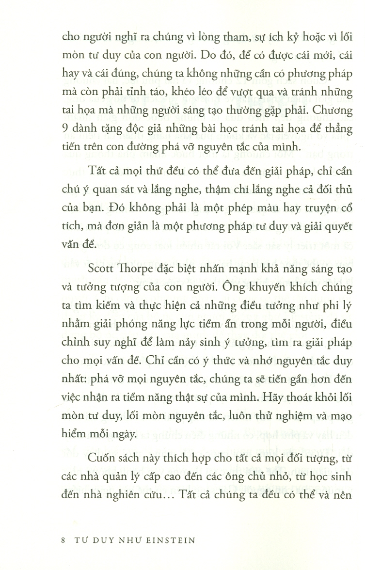 " Tư Duy Như Einstein"