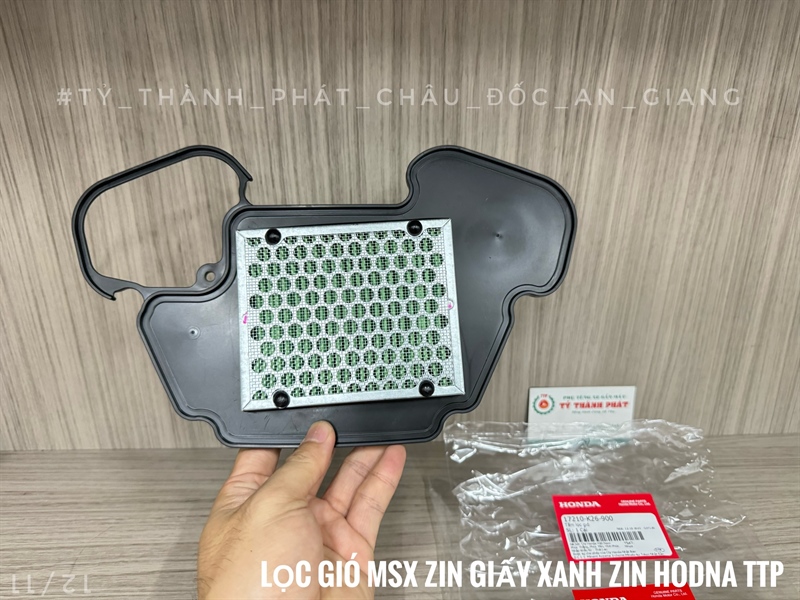 Tấm lọc bụi bô e , lọc gió MSX zin ( 1 cái ) 17210K26900