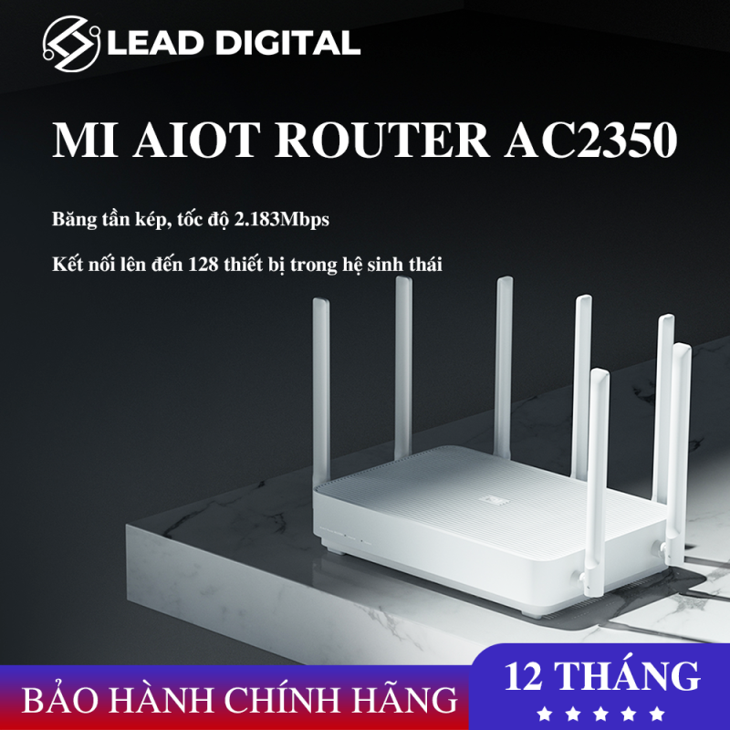 Bảng giá [CHÍNH HÃNG] Bộ định tuyến Xiaomi Mi AIoT Router AC2350 - CPU QCA9563-core 775MHz,3 cổng LAN, Hỗ trợ 2 băng tần 2.4Ghz/5.0Ghz, RAM 16MB, ROM 128MB - Bảo hành Chính Hãng 12 tháng Phong Vũ