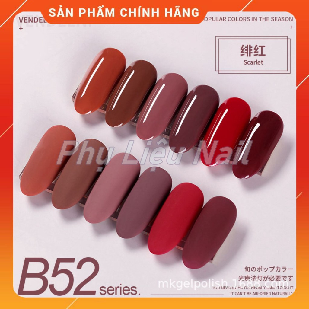 [HCM]Sơn gell AS chai đỏ mã B52 - 15ml