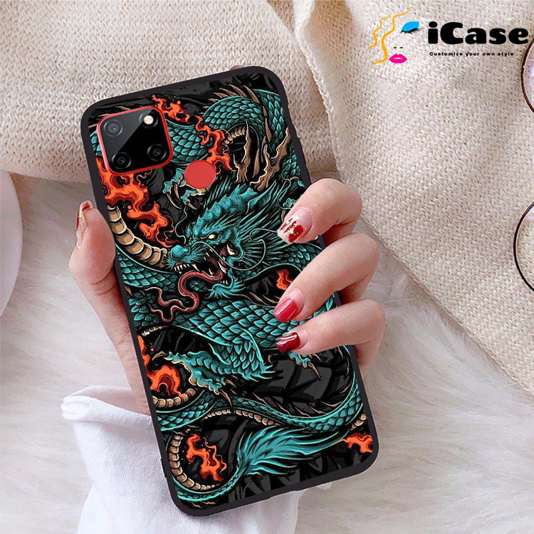 Ốp lưng Realme C12 viền dẻo TPU BST Rong