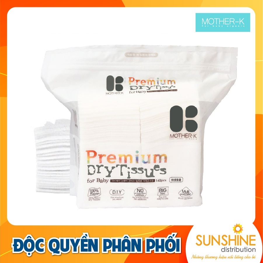 KHĂN KHÔ ĐA NĂNG MOTHER-K HÀN QUỐC (160C)