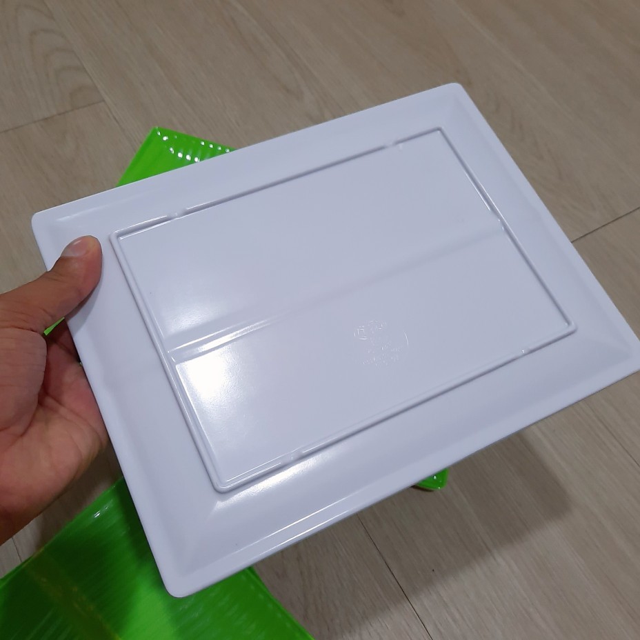 Dĩa Nhựa Lá Chuối Melamine Cao Cấp