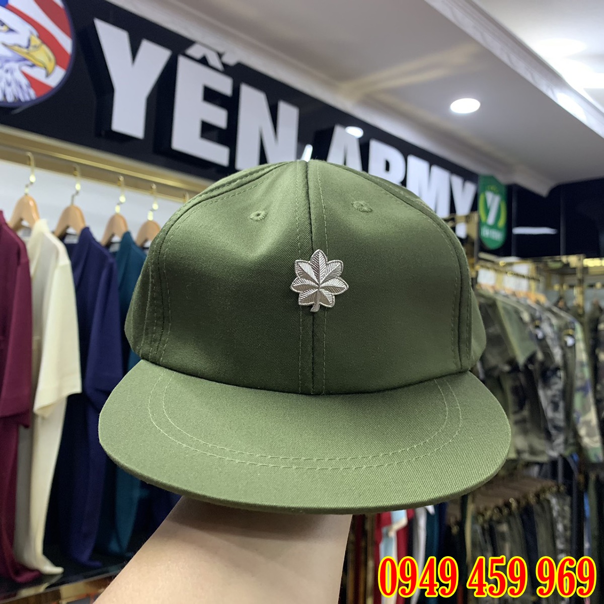 Mũ 6 Múi Lính Mỹ - Hàng Nhập Thái Xịn