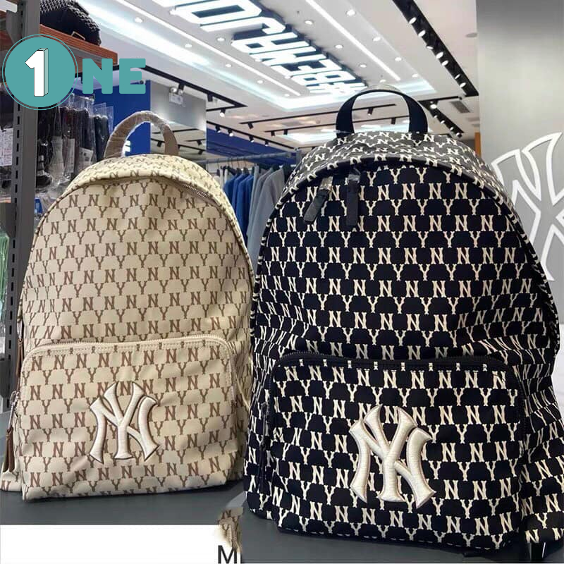 Balo MLB NY Tiêu Chuẩn Hàn Quốc  Cao Cấp Full Tag