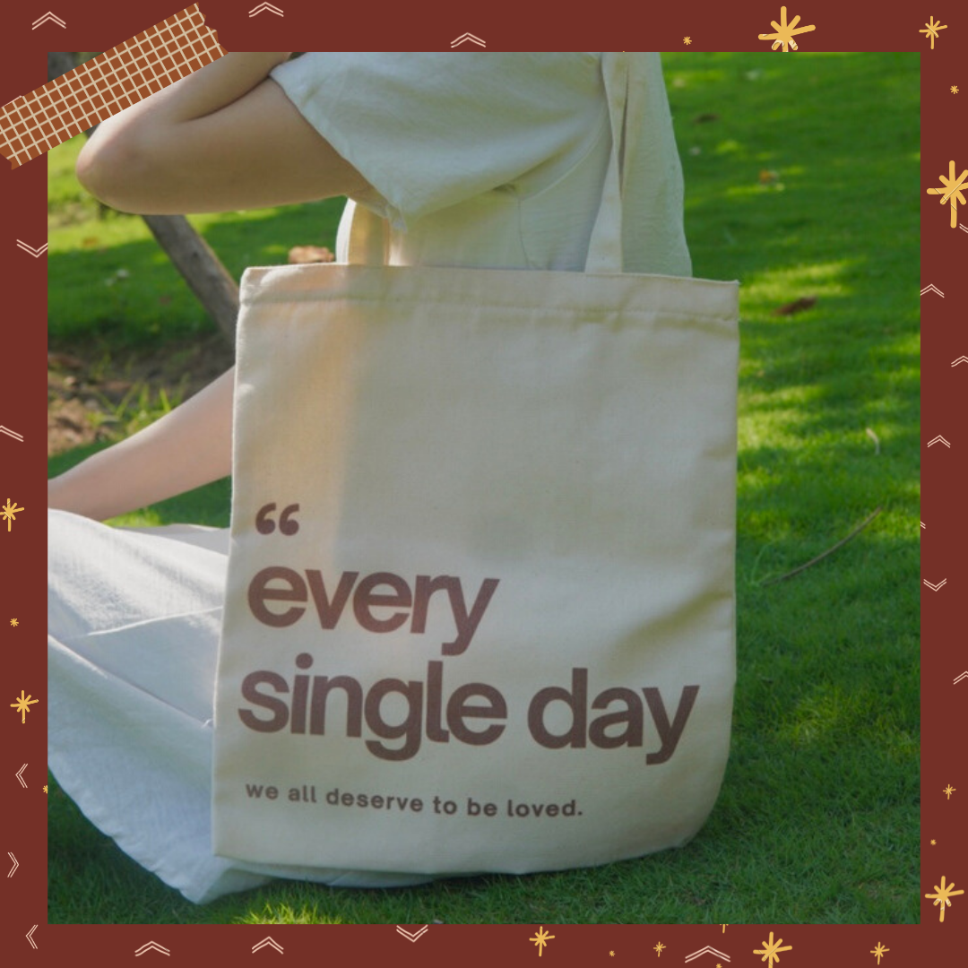 Túi tote, túi vải canvas thiết kế basic Be loved miloostudios