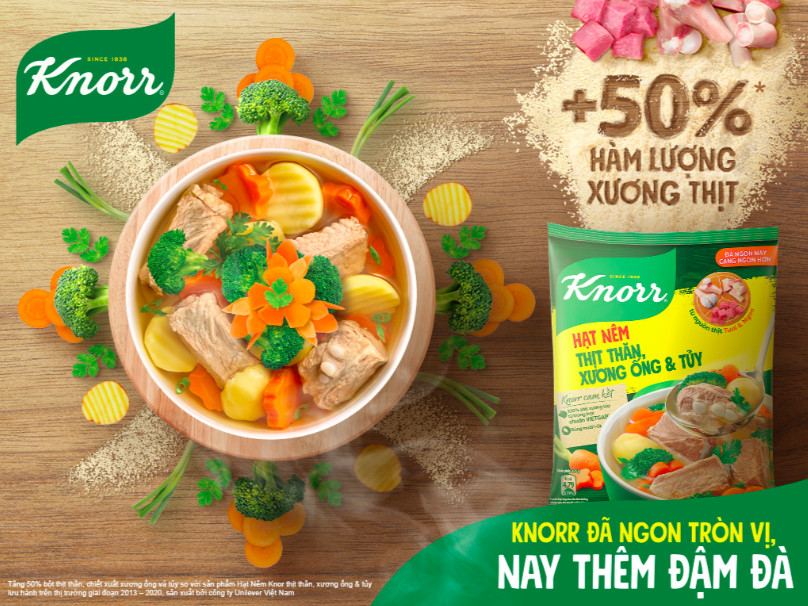 Hạt nêm Knorr ( gói 400g )