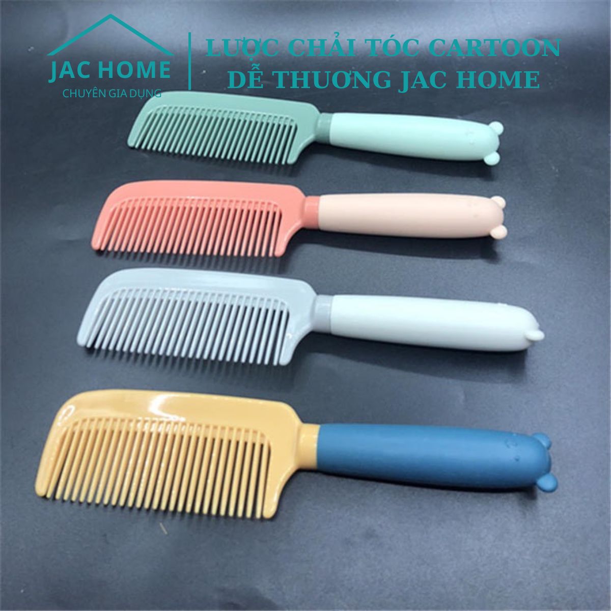 [FREESHIP] Lược chải tóc hoạt hình dễ thương JacHome