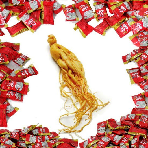 Kẹo Hồng Sâm Ông Bà Lão 200G - Kẹo sâm Hàn Quốc