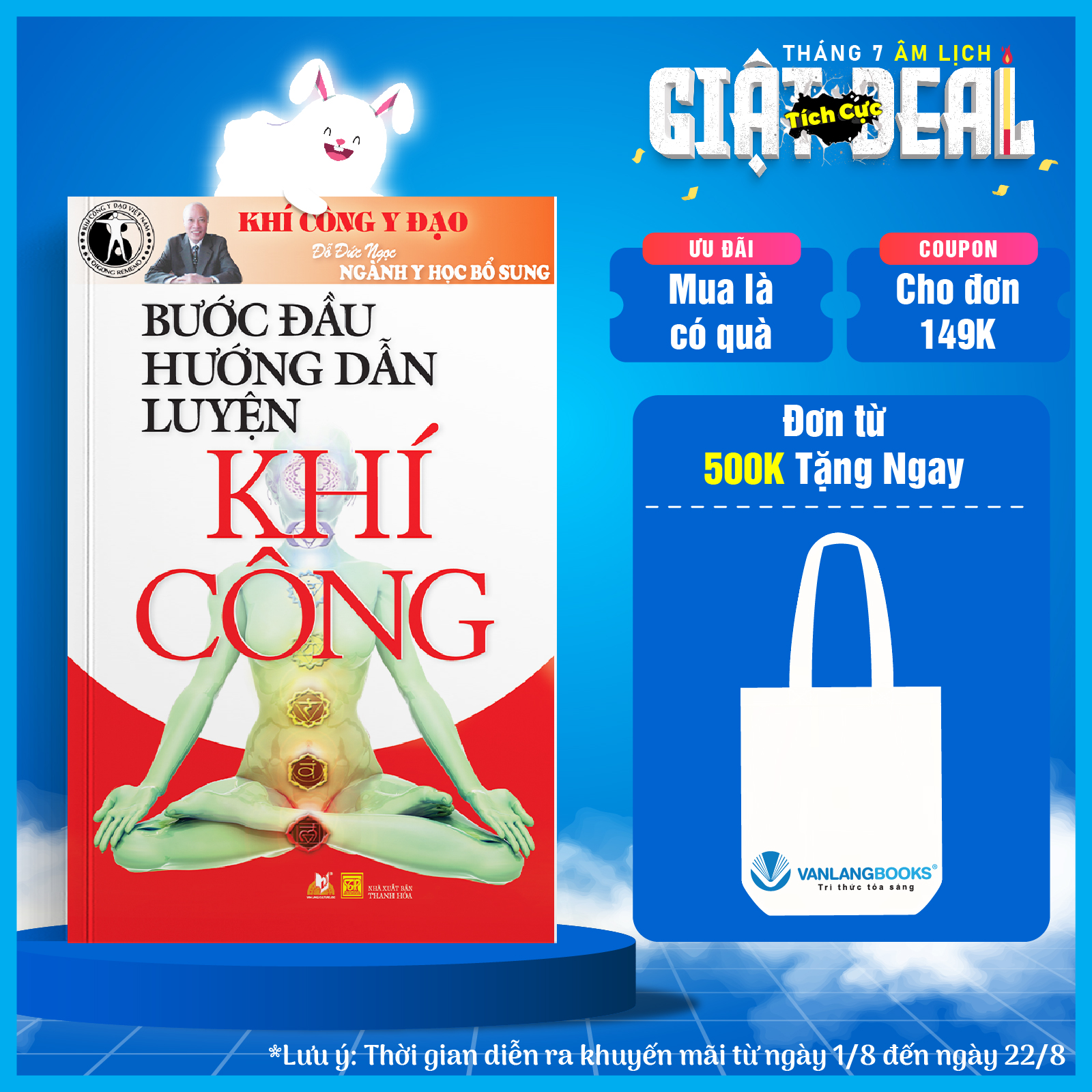 Sách - khí công y đạo - bước đầu hướng dẫn luyện khí công-vanlangbooks