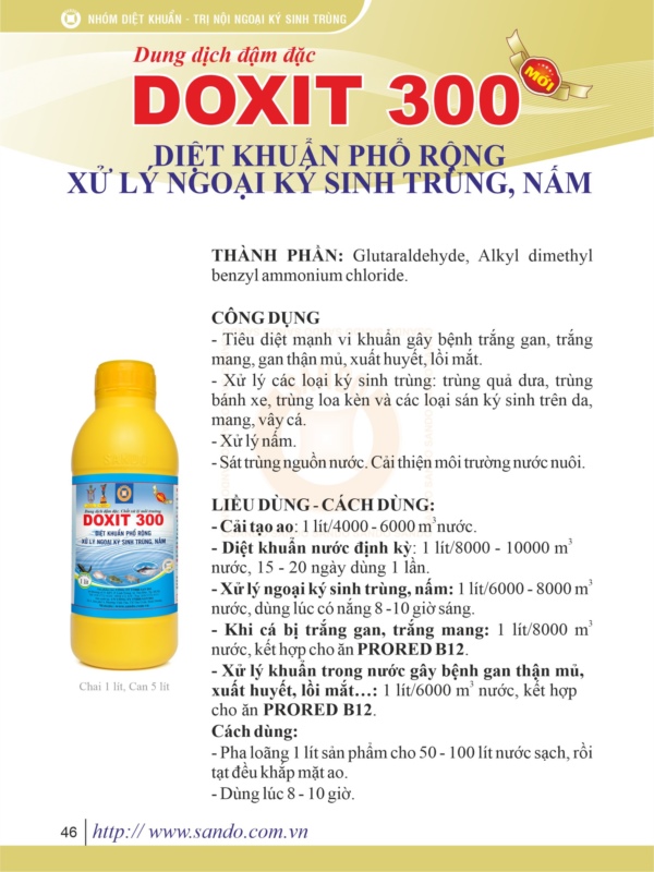 DIỆT KHUẨN DOXIT 300[ MUA 5 TẶNG 1] [SANDO]