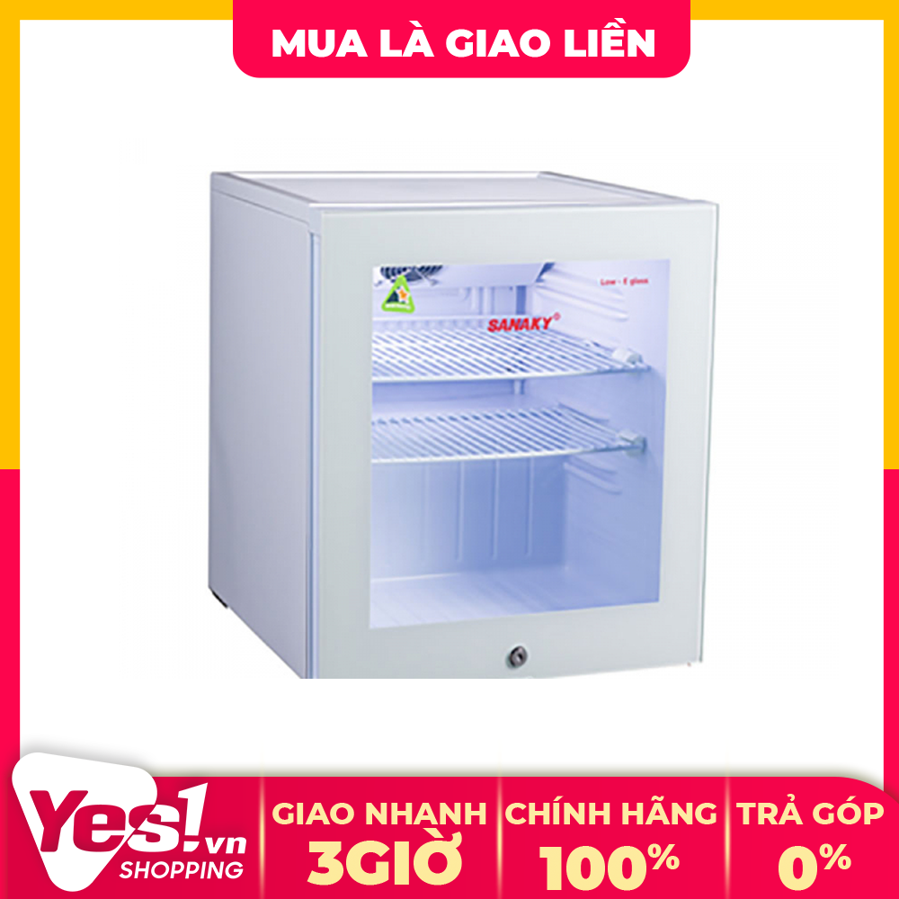 Tủ mát mini sanaky vh-60kl 52 lít - bảo hành chính hãng - voucher 10% lên đến 800k