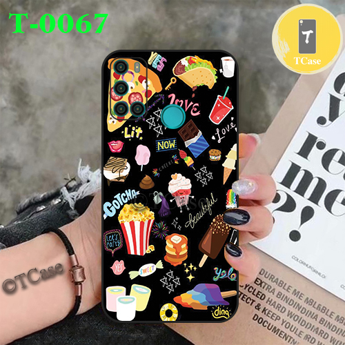 Ốp lưng Vsmart Joy 4 - Ốp dẻo đen in hình Random lạ mắt