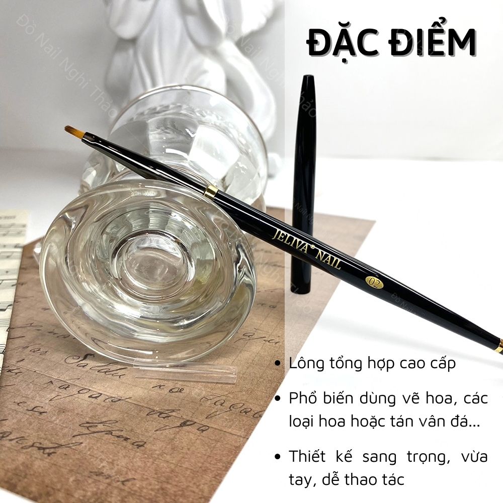 Cọ hoa cúc vẽ móng nail số 02 Nghi Thảo