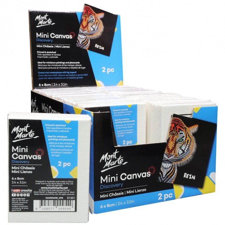 [HCM]BỘ 2 CÁI CANVAS MINI MONT MARTE