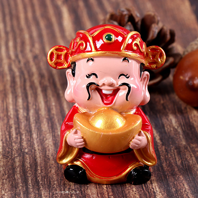 [HCM]Tượng chibi Thần Tài size 6cm chiêu tài - may mắn