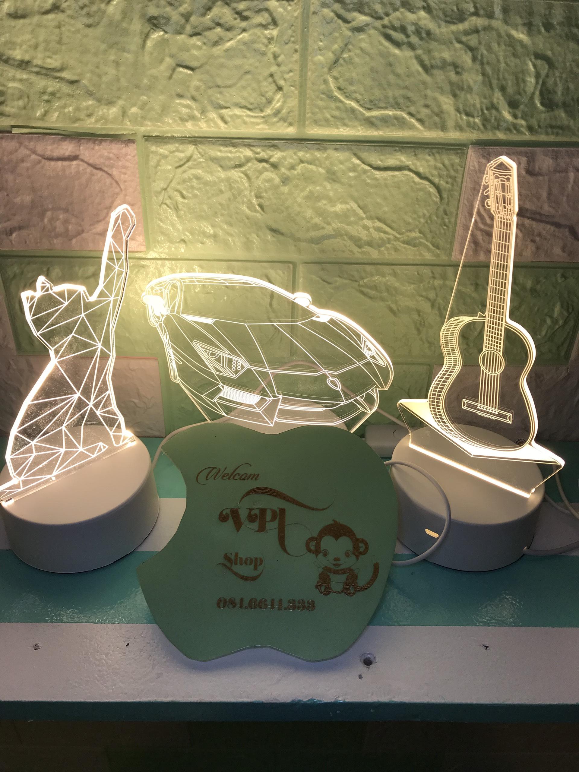 ĐÈN NGỦ LED 3D