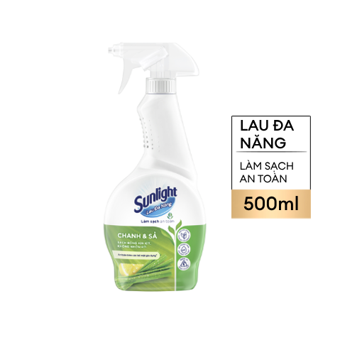 Nước lau đa năng siêu nhanh Sunlight 500ml