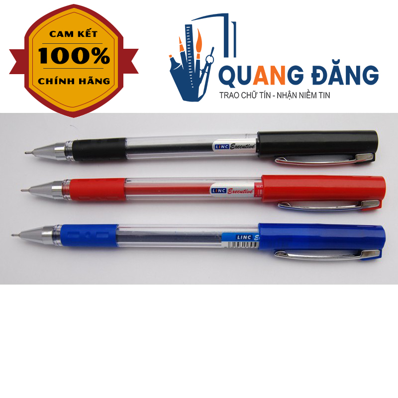 Bút bi nước LINC Executive gel (Xanh, Đen, Đỏ)