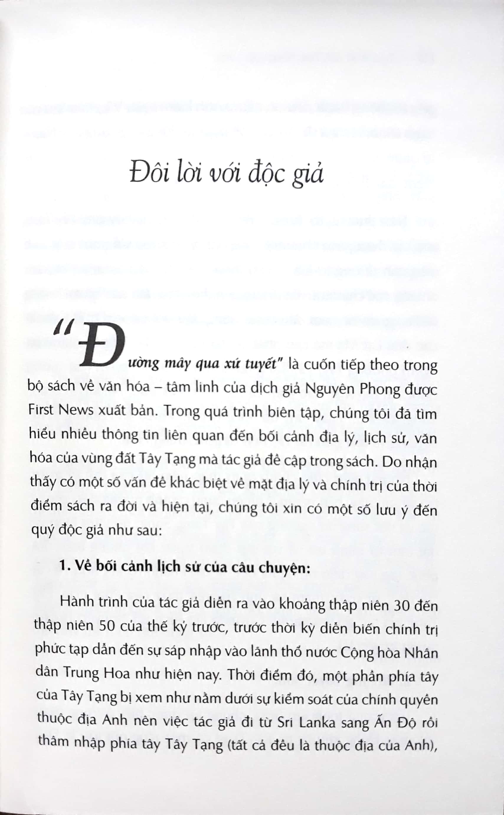 Sách - Đường Mây Qua Xứ Tuyết