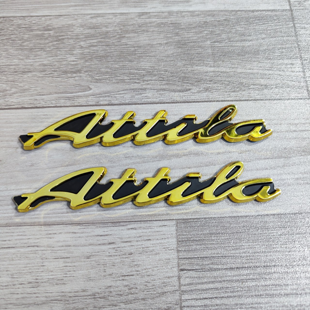 [HCM]Decal] Tem chữ nổi cho xe ATILA HUYỀN THOẠI siêu dính  CAO CẤP