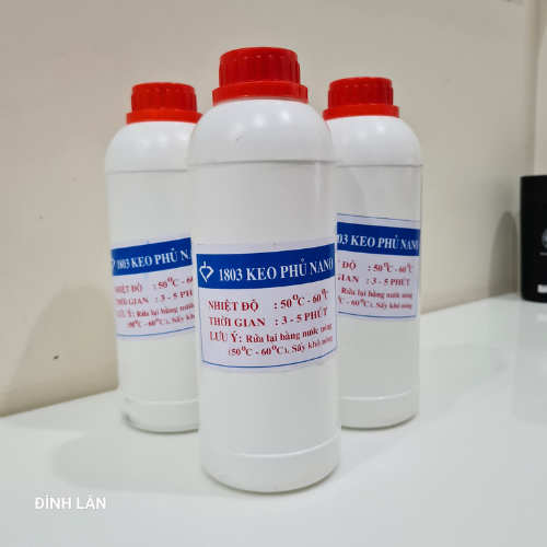 Keo phủ NANO, phủ NANO xi trang sức (chai 1 lít)