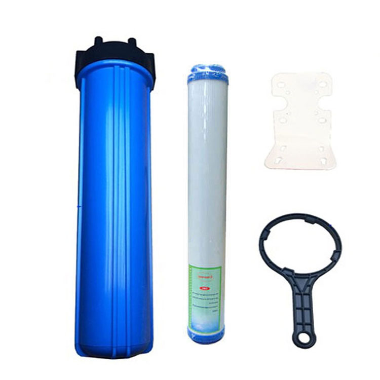 Cốc lọc 20inch kèm lõi than và phụ kiện (cốc xanh)