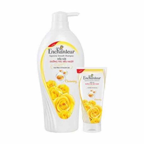 [HCM]Dầu gội Enchanteur Charming 650g tặng dầu xả 170g
