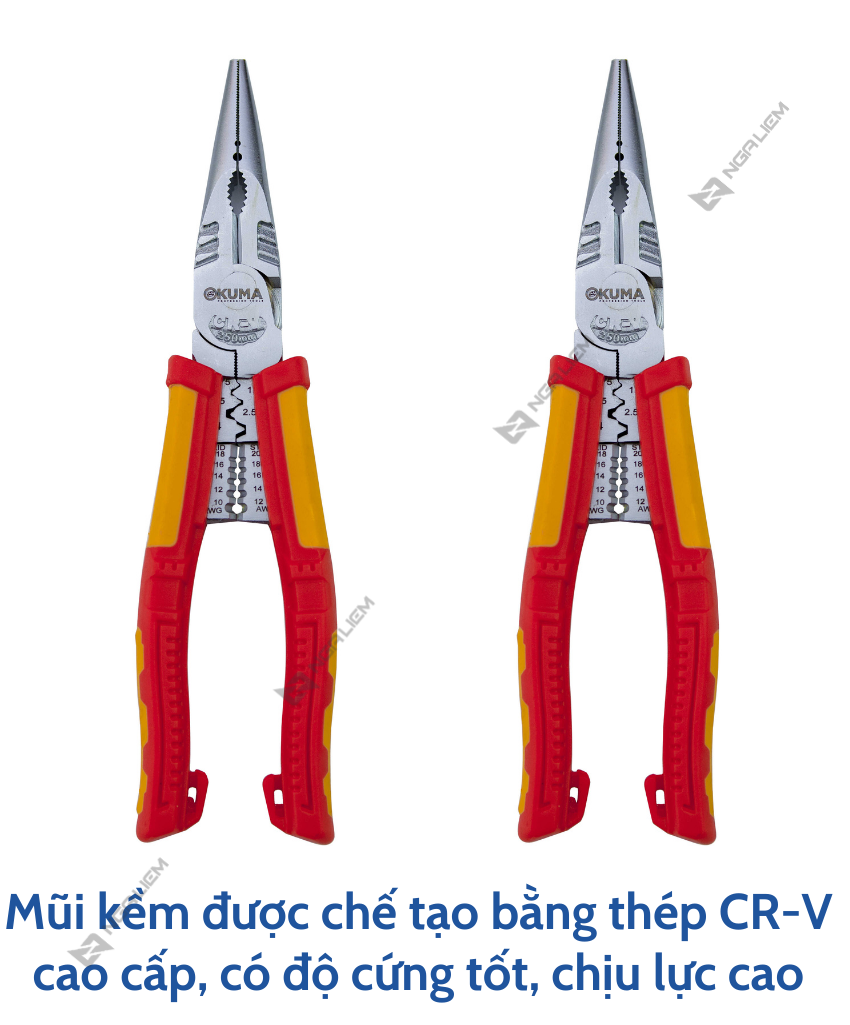 Kìm Nhọn 8′ Đa Năng OKUMA