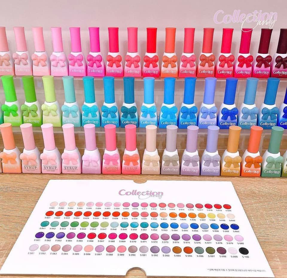 Candy gel new sét candy gel korea 𝟏𝟎𝟎𝐂𝐎𝐋𝐎𝐑 𝐎𝐏𝐄𝐍 𝐏𝐀𝐂𝐊𝐀𝐆𝐄