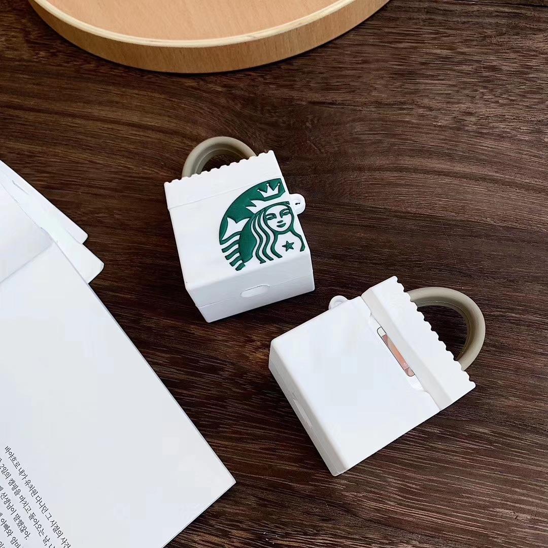 AirPods case hình túi Starbucks