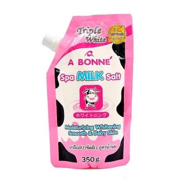 Tắm Muối Bò A Bonne Spa milk salt 350g chính hãng Thái lan
