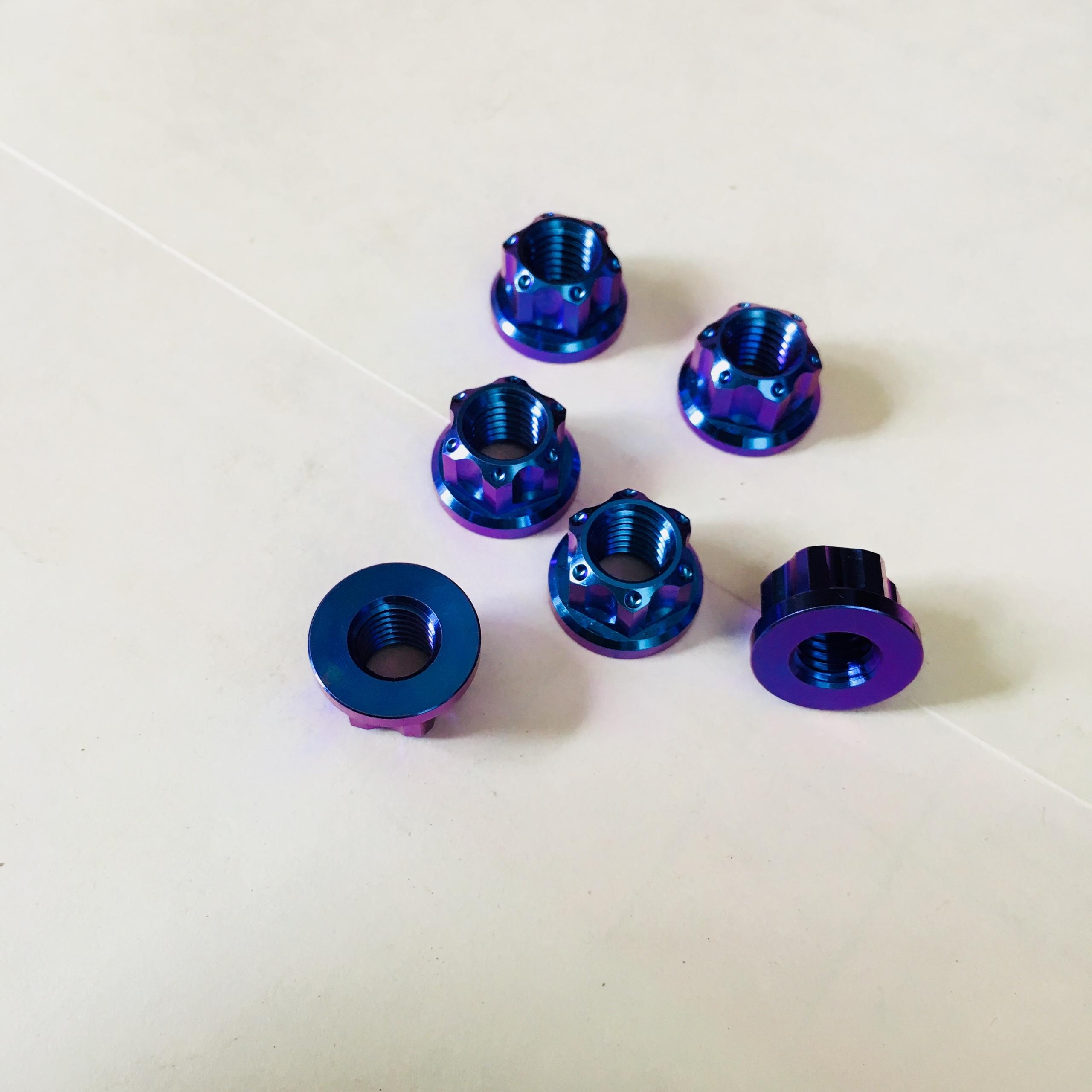 COMBO 6 CON TÁN DĨA TẢI GR5 MÀU TÍM  EX150 - TÁN 8 LI
